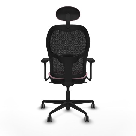 Office Chair with Headrest Jorquera Piqueras y Crespo 3D036G1 Pink