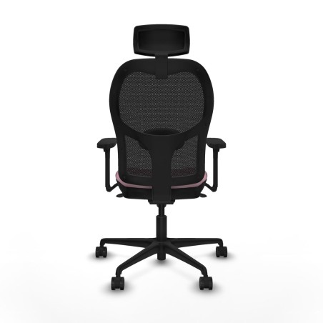 Sedia Ufficio con Poggiatesta Jorquera Piqueras y Crespo 3D036N2 Rosa
