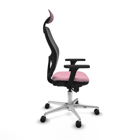 Bürostuhl mit Kopfstütze Jorquera Piqueras y Crespo 3D086N1 Rosa