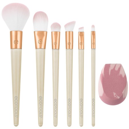 Set of Make-up Brushes Ecotools Wrapped In Glow Limited edition 7 Piec