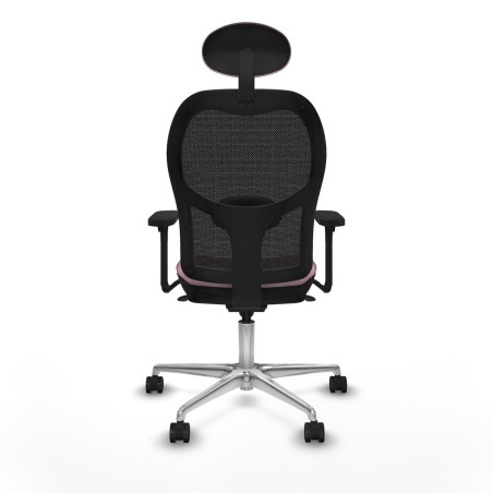 Bürostuhl mit Kopfstütze Jorquera Piqueras y Crespo 3D086N1 Rosa
