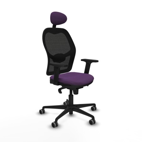 Sedia Ufficio con Poggiatesta Jorquera Piqueras y Crespo 2D036G1 Viola