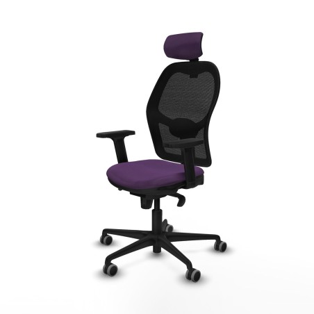 Office Chair with Headrest Jorquera Piqueras y Crespo 2D036G2 Purple