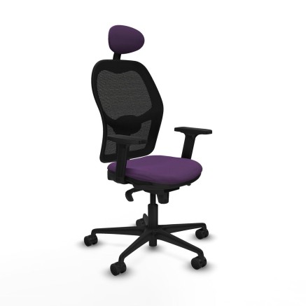 Bürostuhl mit Kopfstütze Jorquera Piqueras y Crespo 2D036N1 Lila