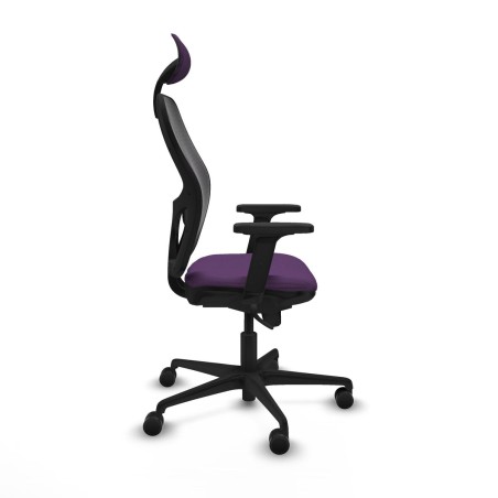 Sedia Ufficio con Poggiatesta Jorquera Piqueras y Crespo 2D036N1 Viola