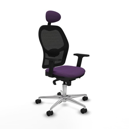 Bürostuhl mit Kopfstütze Jorquera Piqueras y Crespo 2D086N1 Lila