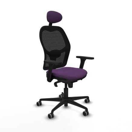Bürostuhl mit Kopfstütze Jorquera Piqueras y Crespo 3D036G1 Lila
