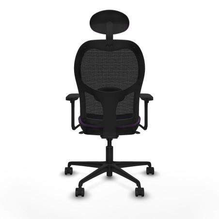Office Chair with Headrest Jorquera Piqueras y Crespo 3D036N1 Purple