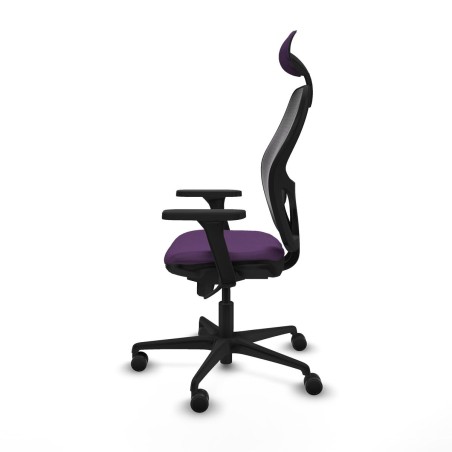 Sedia Ufficio con Poggiatesta Jorquera Piqueras y Crespo 3D036N1 Viola