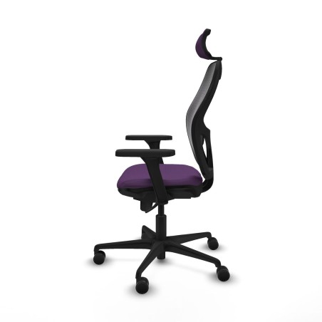 Sedia Ufficio con Poggiatesta Jorquera Piqueras y Crespo 3D036N2 Viola
