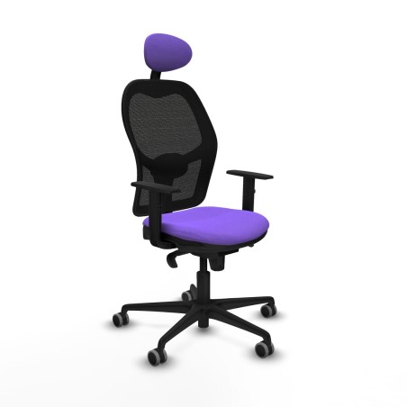 Sedia Ufficio con Poggiatesta Piqueras y Crespo 1D036G1 Lilla