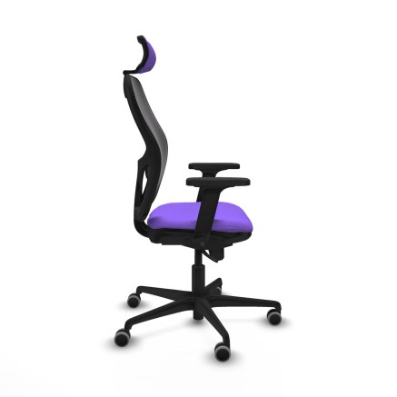 Office Chair with Headrest Jorquera Piqueras y Crespo 2D036G2 Lilac 2