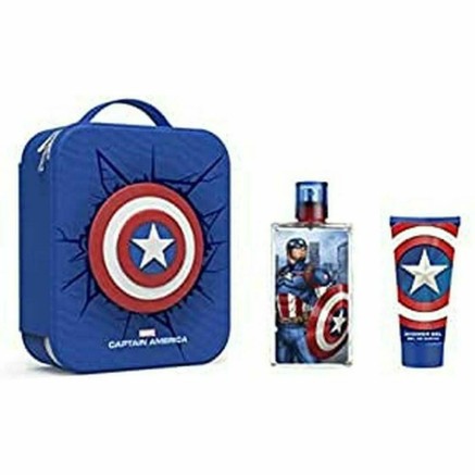 Set mit Kinderparfüm Capitán América AVENGERS EDT Captain America 2