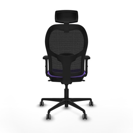 Office Chair with Headrest Jorquera Piqueras y Crespo 2D036G2 Lilac