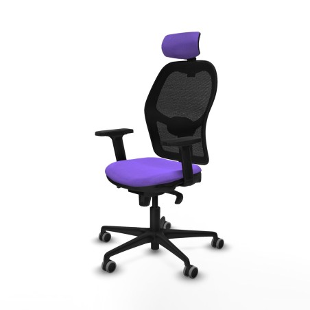 Office Chair with Headrest Jorquera Piqueras y Crespo 2D036G2 Lilac