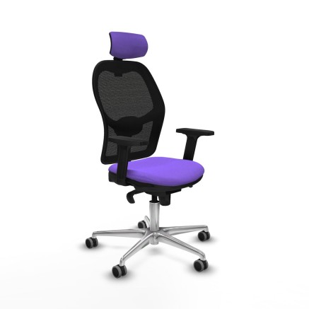 Bürostuhl mit Kopfstütze Jorquera Piqueras y Crespo 2D086G2 Lila