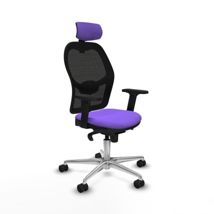 Bürostuhl mit Kopfstütze Jorquera Piqueras y Crespo 2D086N2 Lila