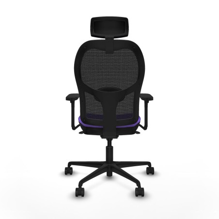 Sedia Ufficio con Poggiatesta Jorquera Piqueras y Crespo 3D036N2 Lilla