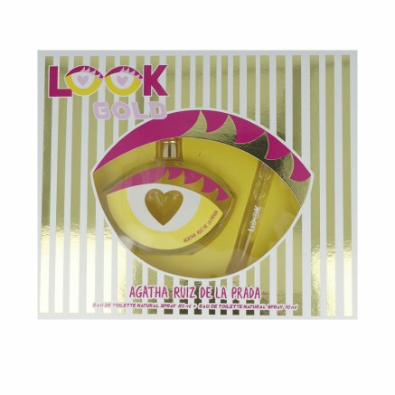 Parfumset voor Dames Agatha Ruiz De La Prada Look Gold 2 Onderdelen
