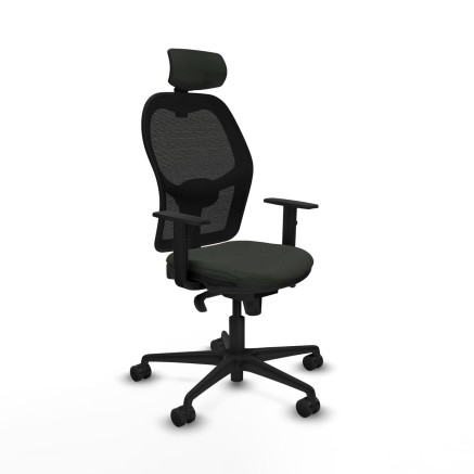 Sedia da Ufficio Piqueras y Crespo 1D036N2 Nero