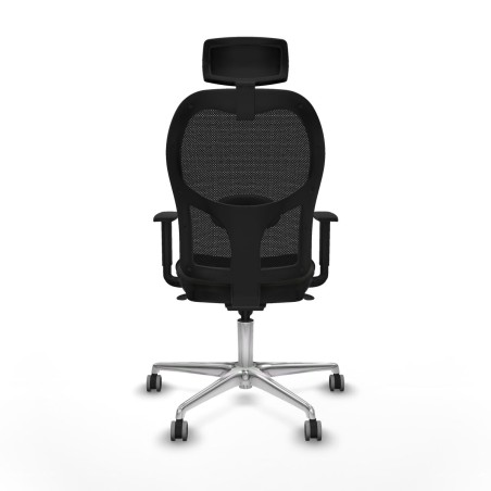 Sedia da Ufficio Piqueras y Crespo 1D086G2 Nero