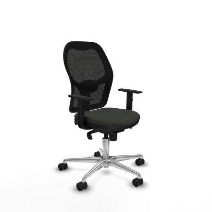 Sedia da Ufficio Piqueras y Crespo 1D086N0 Nero