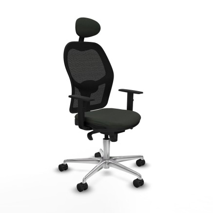 Chaise de Bureau Piqueras y Crespo 1D086N1 Noir