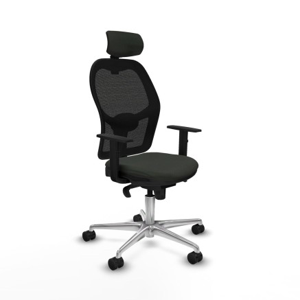 Chaise de Bureau Piqueras y Crespo 1D086N2 Noir