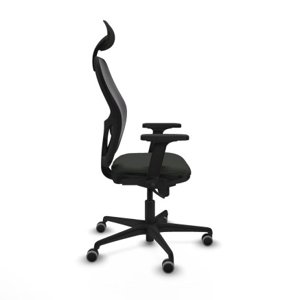 Bürostuhl mit Kopfstütze Jorquera Piqueras y Crespo 2D036G1 Schwarz 2