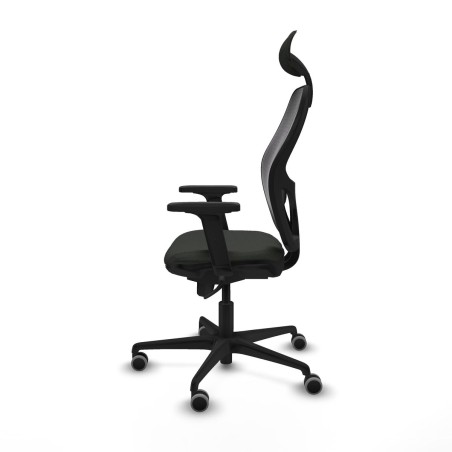 Office Chair with Headrest Jorquera Piqueras y Crespo 2D036G1 Black