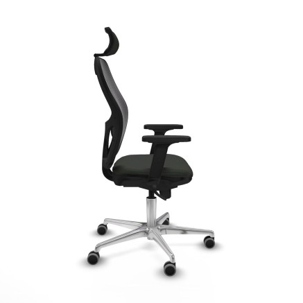 Bürostuhl mit Kopfstütze Jorquera Piqueras y Crespo 2D086G2 Schwarz 2