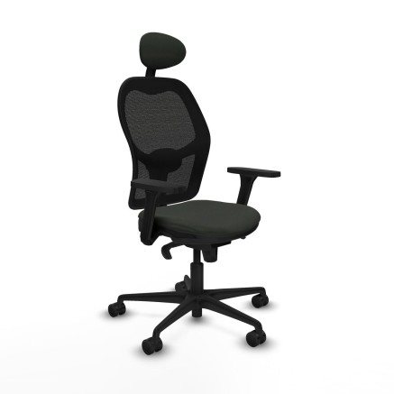 Chaise de Bureau avec Appui-tête Jorquera Piqueras y Crespo 3D036N1 N