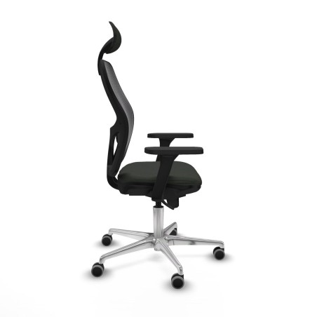 Sedia Ufficio con Poggiatesta Jorquera Piqueras y Crespo 3D086G1 Nero