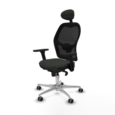 Sedia Ufficio con Poggiatesta Jorquera Piqueras y Crespo 3D086G1 Nero