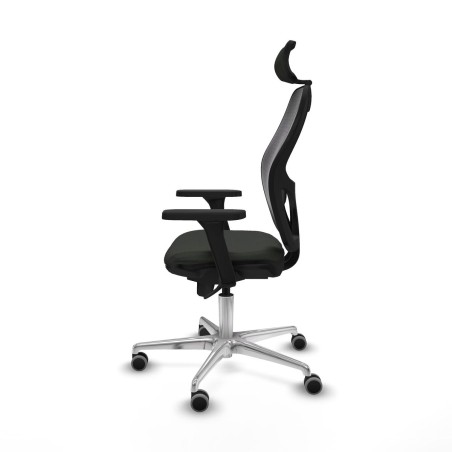 Office Chair with Headrest Jorquera Piqueras y Crespo 3D086G2 Black
