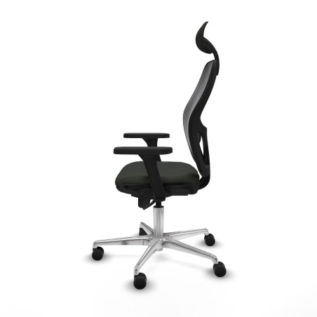 Office Chair with Headrest Jorquera Piqueras y Crespo 3D086N1 Black