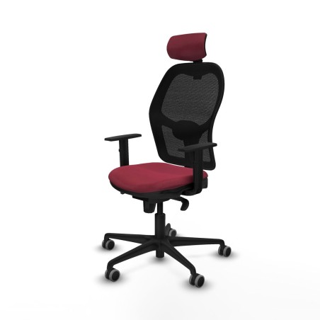 Office Chair Piqueras y Crespo 1D036G2 Maroon