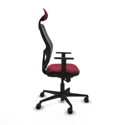 Chaise de Bureau Piqueras y Crespo 1D036N1 Bordeaux 2