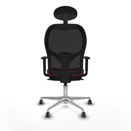Bürostuhl Piqueras y Crespo 1D086G1 Granatrot
