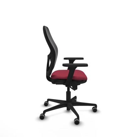 Sedia da Ufficio Jorquera Piqueras y Crespo 3D036G0 Rosso Granato 2