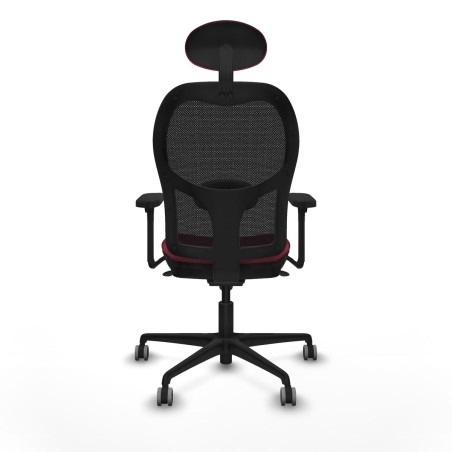 Bürostuhl mit Kopfstütze Jorquera Piqueras y Crespo 3D036G1 Granatro