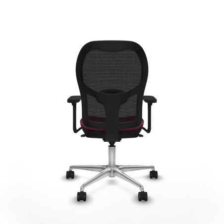 Sedia da Ufficio Jorquera Piqueras y Crespo 3D086N0 Rosso Granato