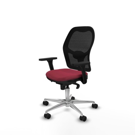 Sedia da Ufficio Jorquera Piqueras y Crespo 3D086N0 Rosso Granato