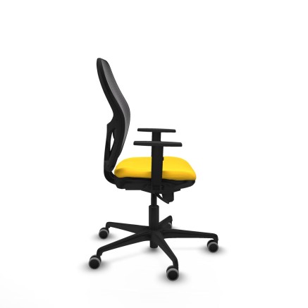 Chaise de Bureau Piqueras y Crespo 1D036G0 Jaune 2