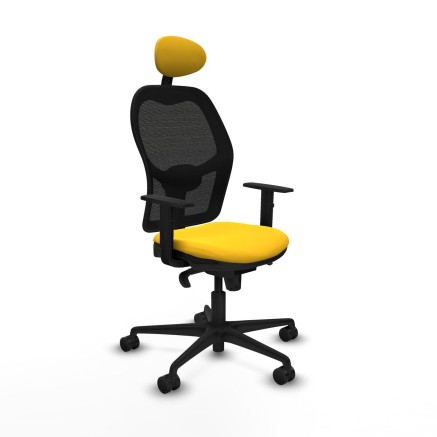 Chaise de Bureau avec Appui-tête Jorquera Piqueras y Crespo 1D036N1 J