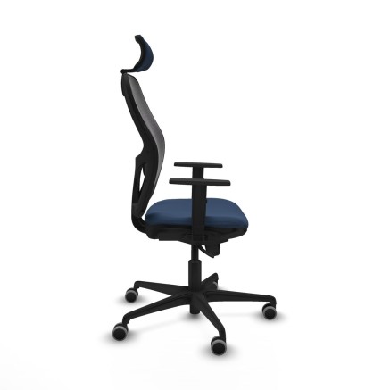 Office Chair Piqueras y Crespo 1D036G2 Navy Blue 2