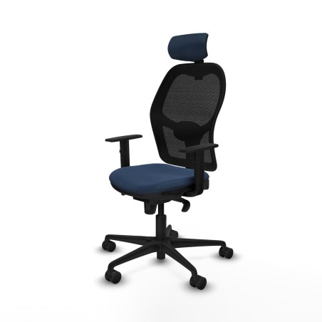 Sedia da Ufficio Piqueras y Crespo 1D036N2 Blu Marino