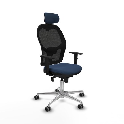 Sedia da Ufficio Piqueras y Crespo 1D086G2 Blu Marino