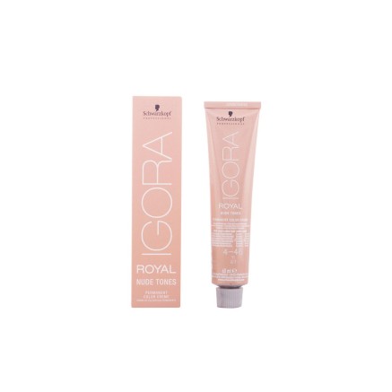 Tintura Permanente in Crema Schwarzkopf Igora Royal Nude Tones Nº 4.4