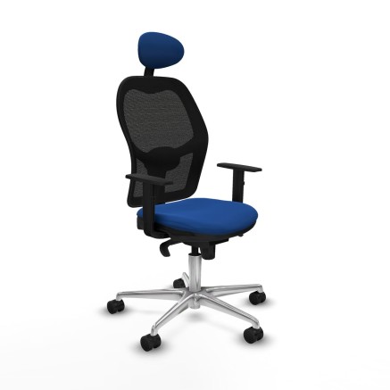 Chaise de Bureau Piqueras y Crespo 1D086N1 Bleu